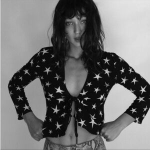 Realisation Par Bianca Star Silk Top